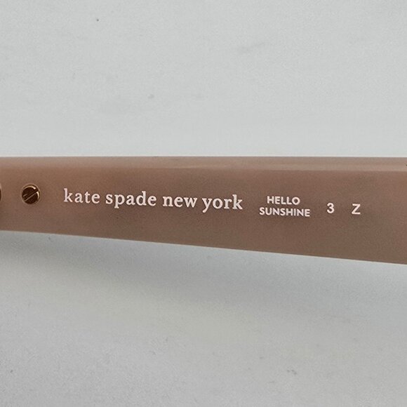 Kate Spade Daesha Havana on Baby Pink Cat Eye Sunglasses Frame w/ Case 56-16-140 main image 4